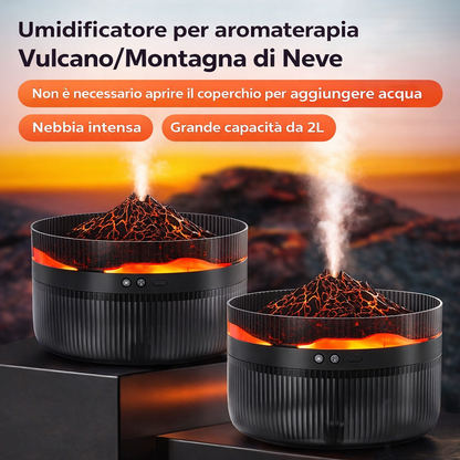 Umidificatore a vulcano
